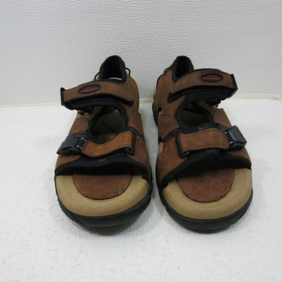 Kratos International Performance Nubuck Adjustable Straps Leather Casual sz 12
